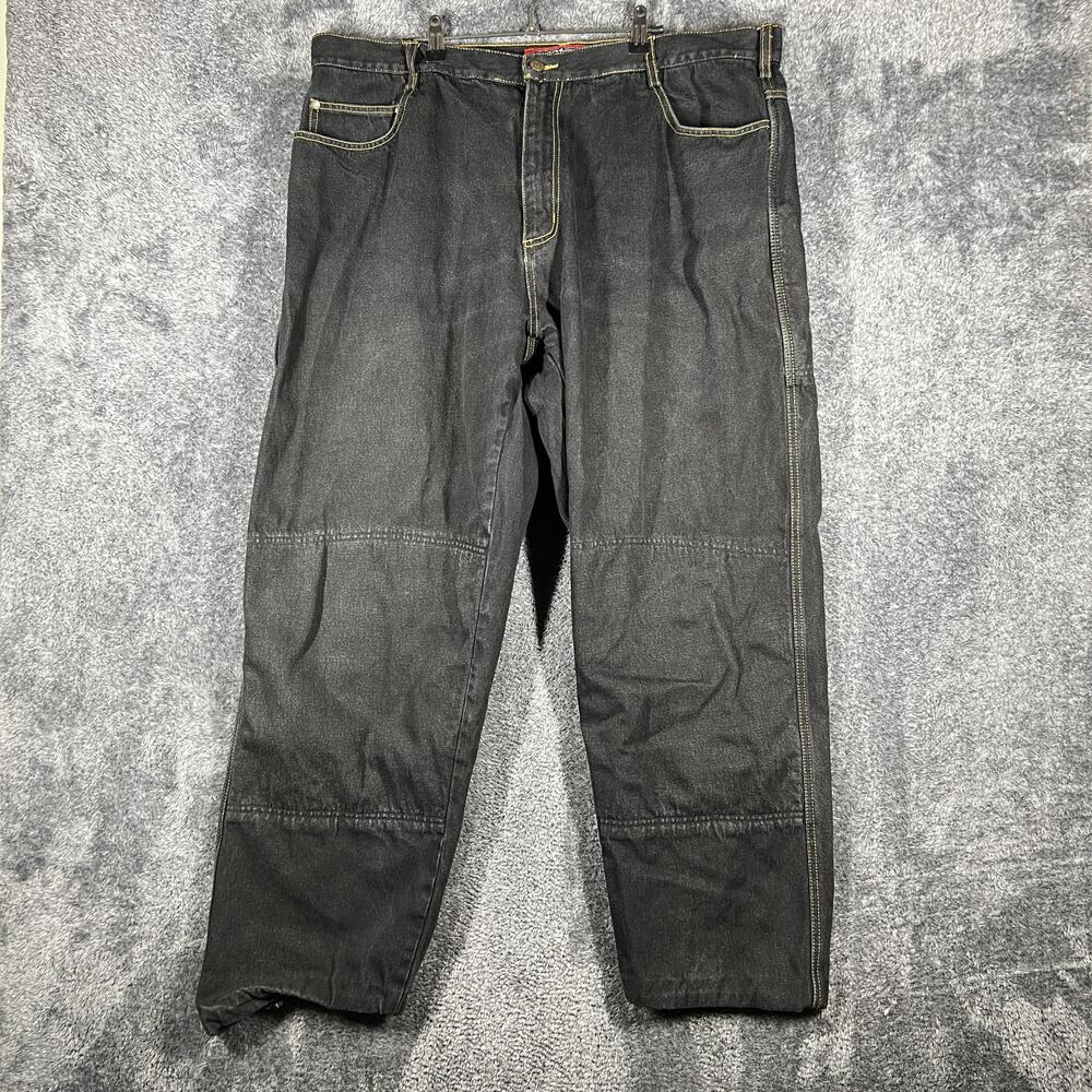 Cortech DSX Pants Mens 42x29 Black Snow Pants Lined Pockets Denim Workwear